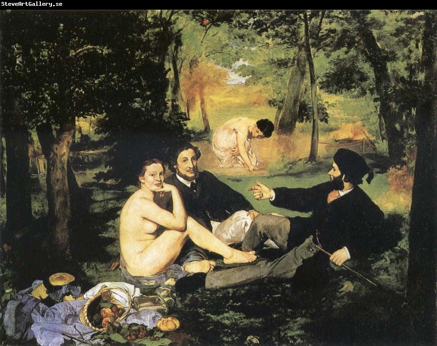 Edouard Manet Dejeuner sur l-herbe